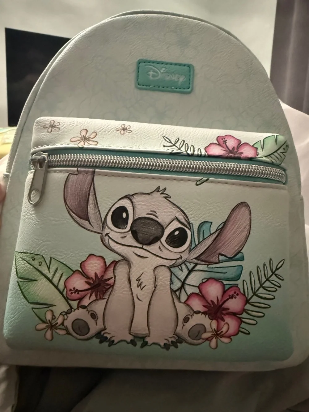 Disney Lilo and Stitch Hibiscus 🌺 Loungefly NWT